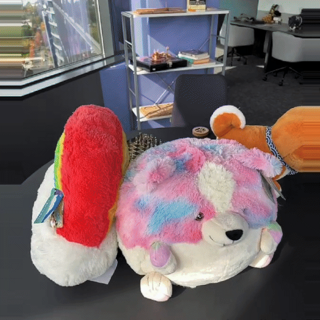 Example of raycast visualization in an AR scene